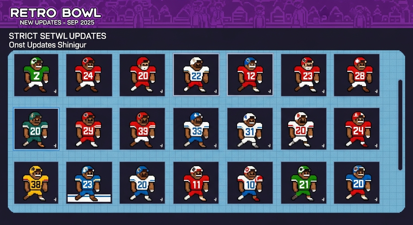 Exciting Changes in Retro Bowl: September 2025 Updates!